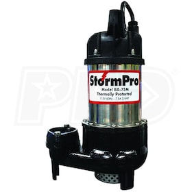 3/4 HP Primary Sump Pumps @ Sump Pumps Direct