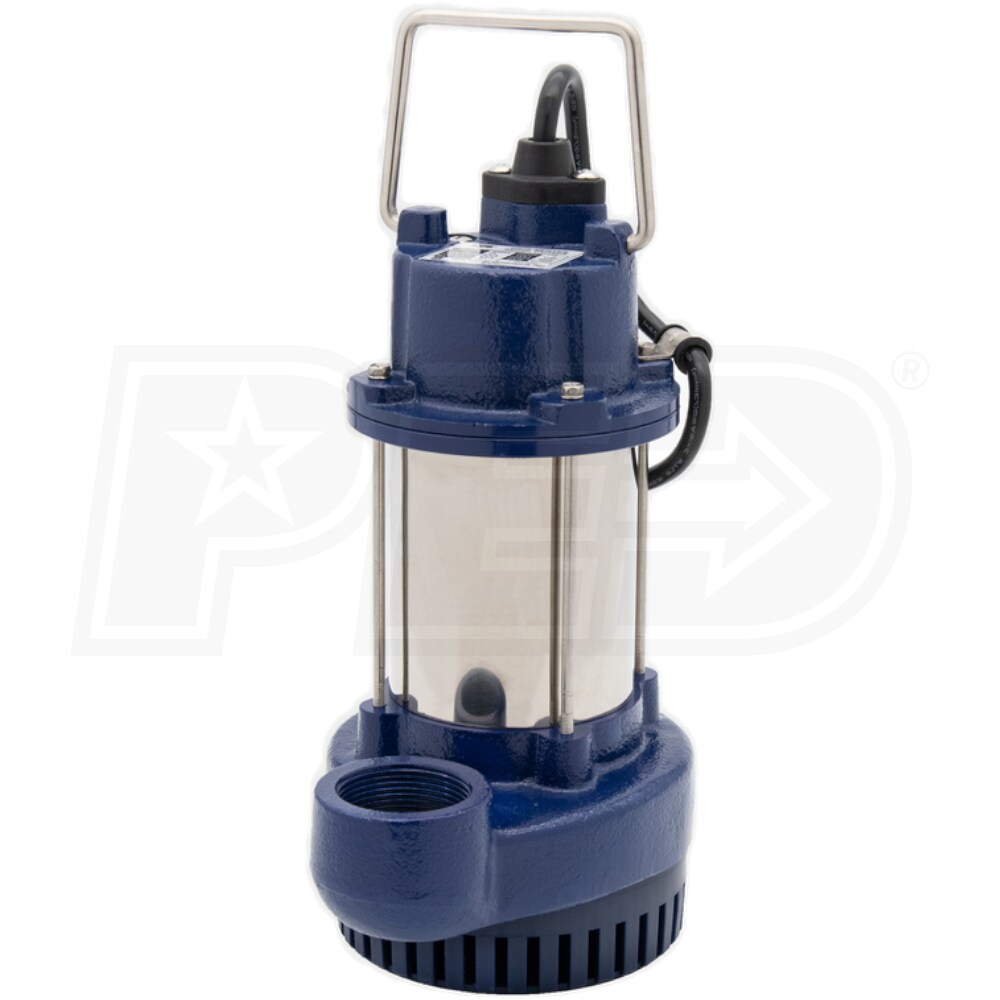 Pro Series S3033 Ns 13 Hp Cast Iron Stainless Steel Submersible Sump Pump Non Automatic 0391