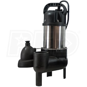 View iON SHV40I - 1/2 HP Stainless Steel Residential Sewage Pump (2