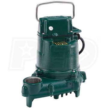 zoeller pump sump effluent non hp 230v submersible iron cast bronze 115v 3hp 2in 1ph cord pumps e53 automatic lowes