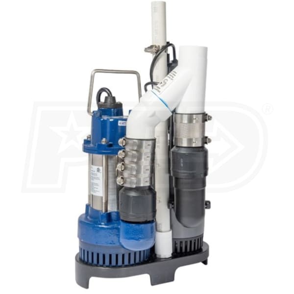 Pro Series PS-C33 - 1/3 HP Combination Primary & Backup Sump Pump